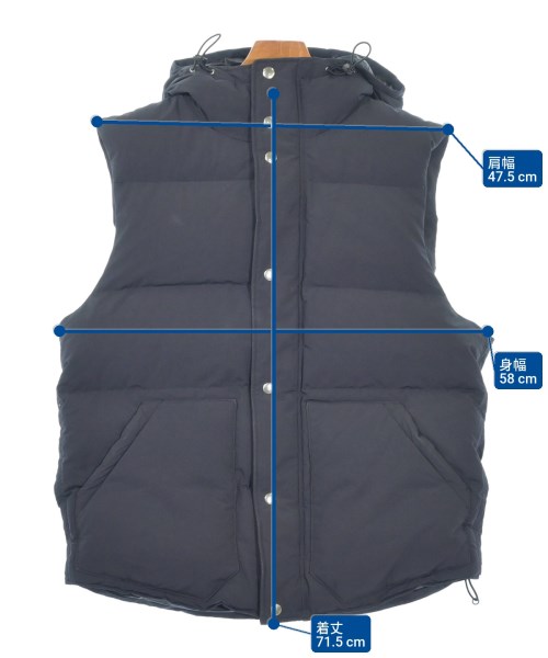 nonnative（ノンネイティブ）ダウンジャケット/ダウンベスト 紺 サイズ:3(XL位) メンズ/2200615745022