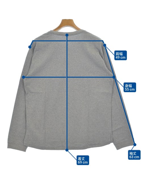 nonnative（ノンネイティブ）Tシャツ・カットソー グレー サイズ:2(L位) メンズ/2200609198018