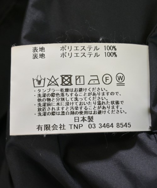 nonnative（ノンネイティブ）ステンカラーコート 黒 サイズ:1(M位) メンズ/2200612164147