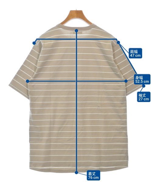 nonnative（ノンネイティブ）Tシャツ・カットソー ベージュ サイズ:3(XL位) メンズ/2200617919049