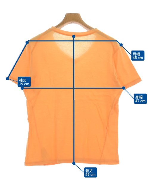 nonnative（ノンネイティブ）Tシャツ・カットソー オレンジ サイズ:1(M位) メンズ/2200618245086