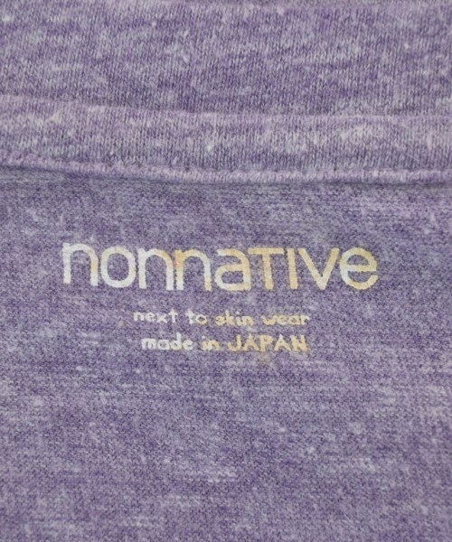 nonnative（ノンネイティブ）Tシャツ・カットソー 紫 サイズ:1(M位) メンズ/2200618245093