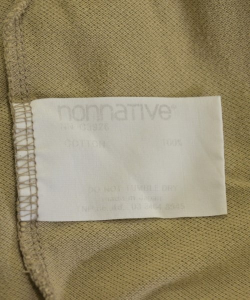 nonnative（ノンネイティブ）Tシャツ・カットソー ベージュ サイズ:0(S位) メンズ/2200618706051