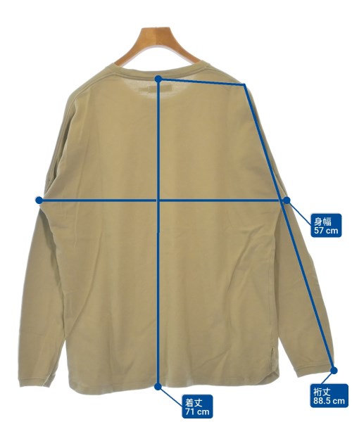 nonnative（ノンネイティブ）Tシャツ・カットソー ベージュ サイズ:0(S位) メンズ/2200618706051