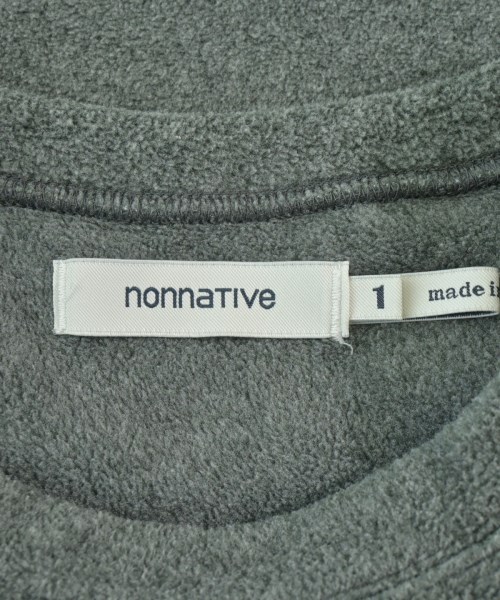 nonnative（ノンネイティブ）Tシャツ・カットソー グレー サイズ:1(M位) メンズ/2200618859030