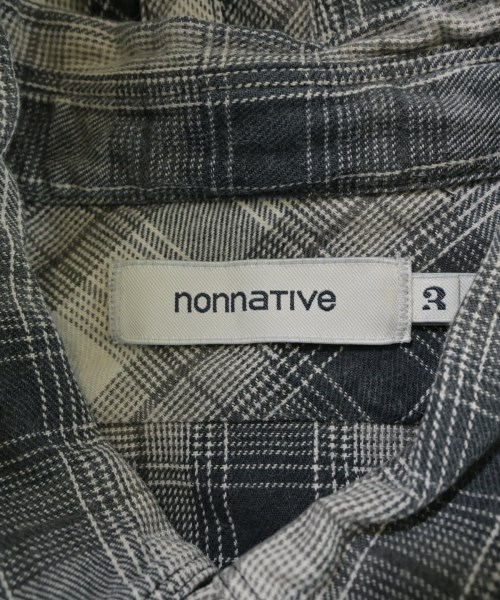 nonnative（ノンネイティブ）カジュアルシャツ グレー サイズ:3(XL位) メンズ/2200619128043