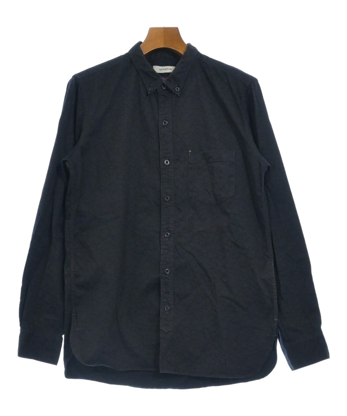 nonnative（ノンネイティブ）カジュアルシャツ 紺 サイズ:1(M位  