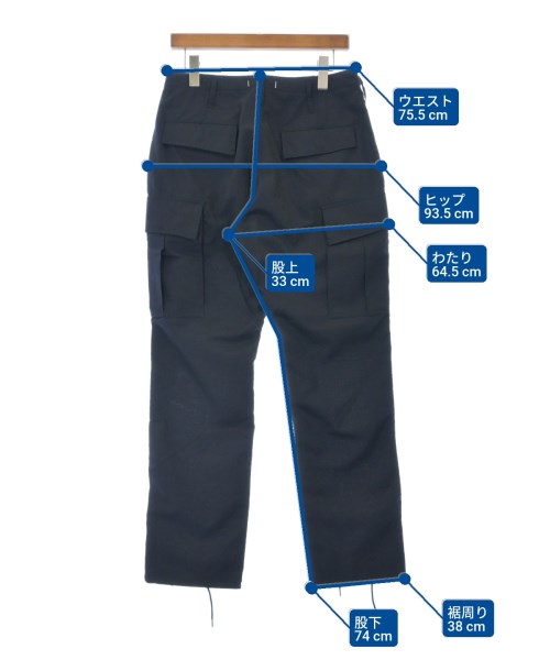 nonnative（ノンネイティブ）カーゴパンツ 紺 サイズ:0(S位) メンズ/2200606052405