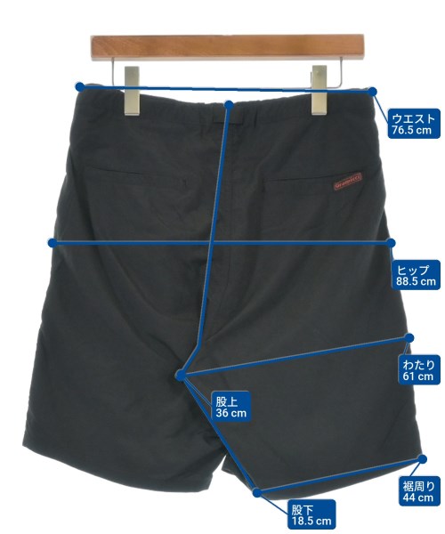 nonnative（ノンネイティブ）ショートパンツ 黒 サイズ:1(M位) メンズ/2200605690257