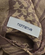 nonnative（ノンネイティブ）ストール 茶 サイズ:- メンズ/2200670342235