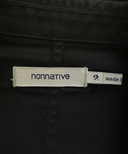 nonnative（ノンネイティブ）カジュアルジャケット 黒 サイズ:2(L位) メンズ/2200673674029