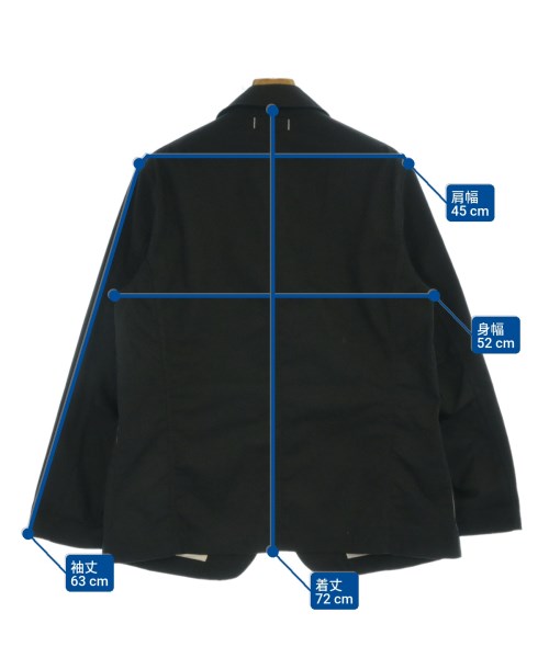nonnative（ノンネイティブ）カジュアルジャケット 黒 サイズ:2(L位) メンズ/2200673674029