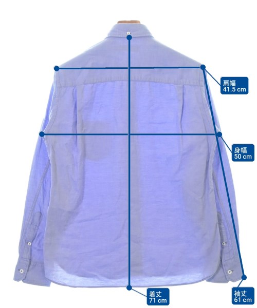 nonnative（ノンネイティブ）カジュアルシャツ 紫 サイズ:1(M位) メンズ/2200677565019