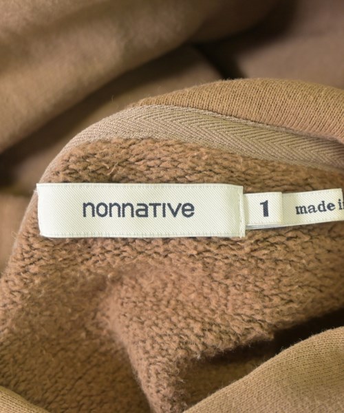 nonnative（ノンネイティブ）パーカー 茶 サイズ:1(M位) メンズ/2200670459025