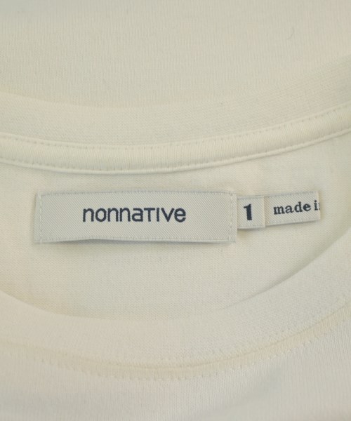 nonnative（ノンネイティブ）Tシャツ・カットソー 白 サイズ:1(M位) メンズ/2200677910048