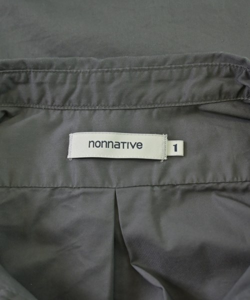 nonnative（ノンネイティブ）カジュアルシャツ グレー サイズ:1(M位) メンズ/2200677910079