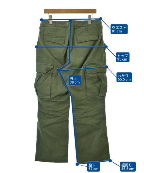 nonnative（ノンネイティブ）カーゴパンツ カーキ サイズ:2(L位) メンズ/2200679396123