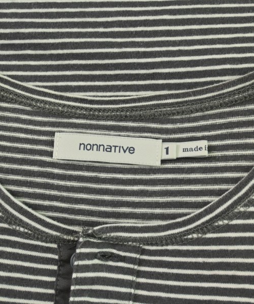 nonnative（ノンネイティブ）Tシャツ・カットソー グレー サイズ:1(M位) メンズ/2200695756031