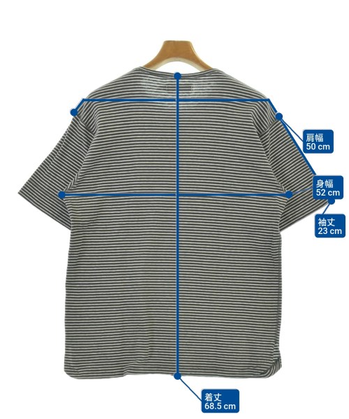 nonnative（ノンネイティブ）Tシャツ・カットソー グレー サイズ:1(M位) メンズ/2200695756031