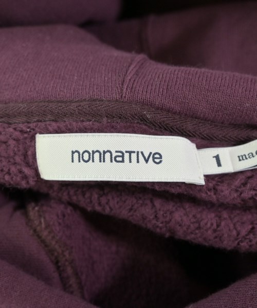 nonnative（ノンネイティブ）パーカー 紫 サイズ:1(M位) メンズ/2200689088070