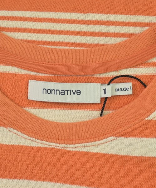 nonnative（ノンネイティブ）Tシャツ・カットソー オレンジ サイズ:1(M位) メンズ/2200689088261