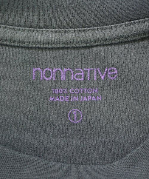 nonnative（ノンネイティブ）Tシャツ・カットソー グレー サイズ:1(M位) メンズ/2200696604058