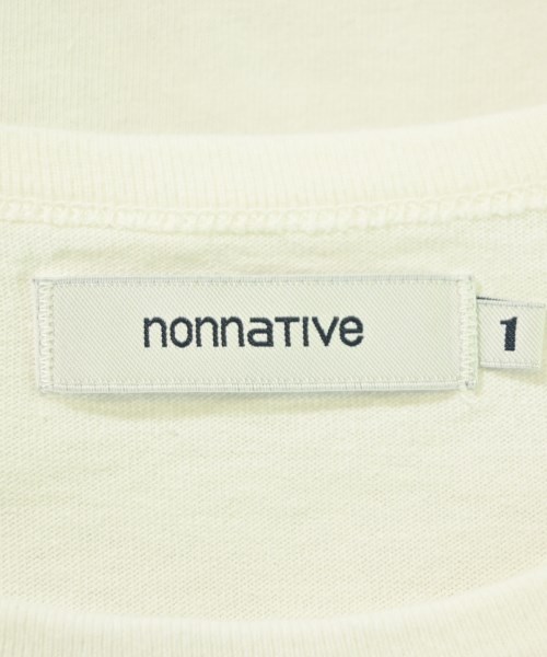 nonnative（ノンネイティブ）Tシャツ・カットソー 白 サイズ:1(M位) メンズ/2200696604065