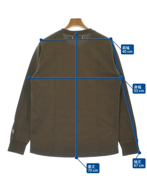 nonnative（ノンネイティブ）Tシャツ・カットソー 茶 サイズ:M メンズ/2200694276103