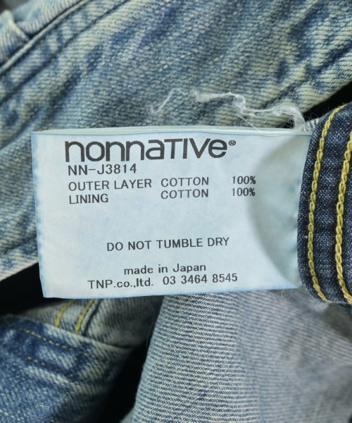 nonnative（ノンネイティブ）デニムジャケット 青 サイズ:2(L位) メンズ/2200699498098