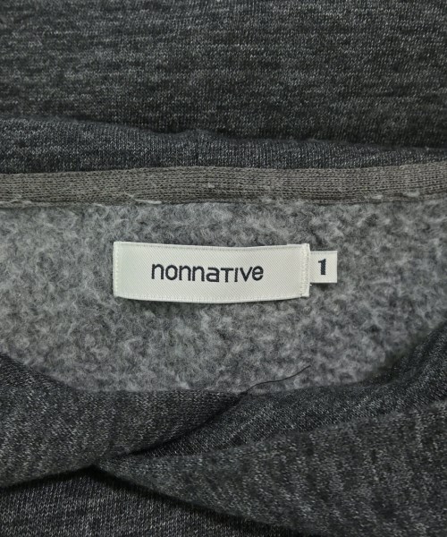 nonnative（ノンネイティブ）パーカー グレー サイズ:1(M位) メンズ/2200699705035