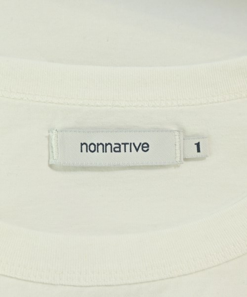 nonnative（ノンネイティブ）Tシャツ・カットソー 白 サイズ:1(M位) メンズ/2200699705080