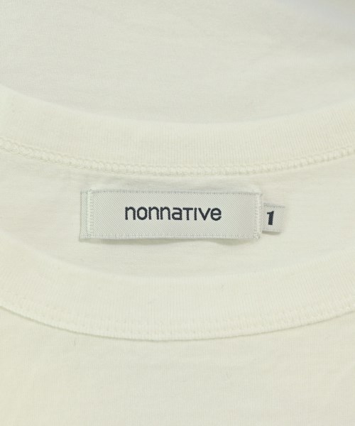 nonnative（ノンネイティブ）Tシャツ・カットソー 白 サイズ:1(M位) メンズ/2200699705097