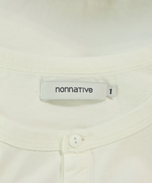 nonnative（ノンネイティブ）Tシャツ・カットソー 白 サイズ:1(M位) メンズ/2200699705103