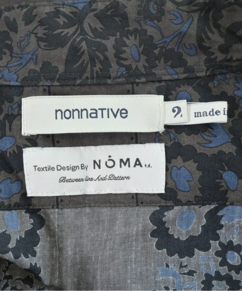 nonnative（ノンネイティブ）カジュアルシャツ グレー サイズ:2(L位) メンズ/2200699511032