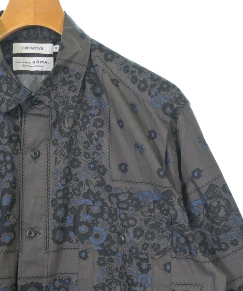 nonnative（ノンネイティブ）カジュアルシャツ グレー サイズ:2(L位) メンズ/2200699511032