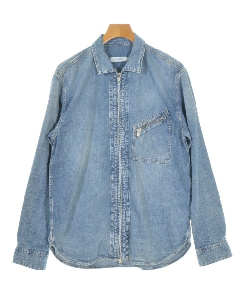 nonnative(ノンネイティヴ)カジュアルシャツ 青 サイズ:2(L位)/2200699511049