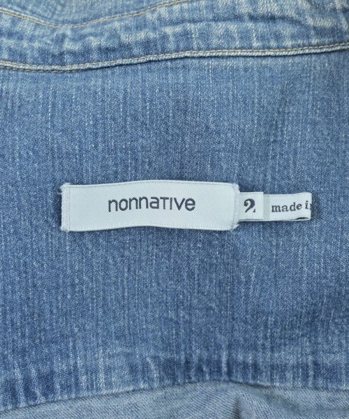 nonnative（ノンネイティブ）カジュアルシャツ 青 サイズ:2(L位) メンズ/2200699511049