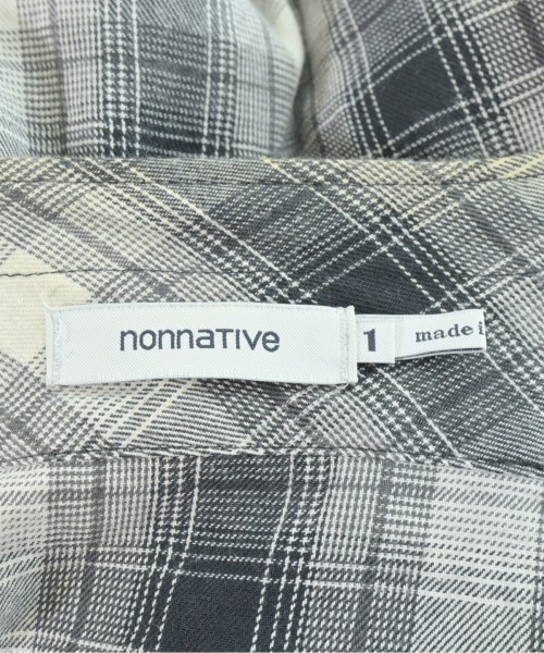 nonnative（ノンネイティブ）カジュアルシャツ 黒 サイズ:1(M位) メンズ/2200699511056