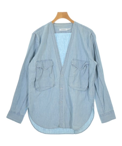 nonnative(ノンネイティヴ)カジュアルシャツ 青 サイズ:1(M位)/2200699511063