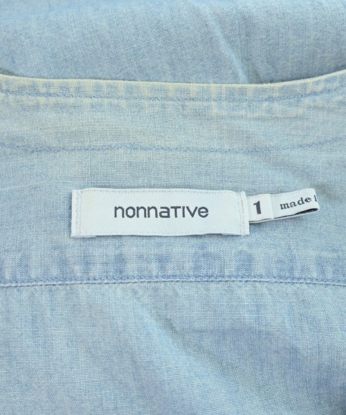 nonnative（ノンネイティブ）カジュアルシャツ 青 サイズ:1(M位) メンズ/2200699511063