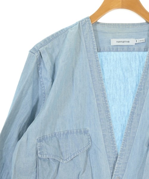 nonnative（ノンネイティブ）カジュアルシャツ 青 サイズ:1(M位) メンズ/2200699511063