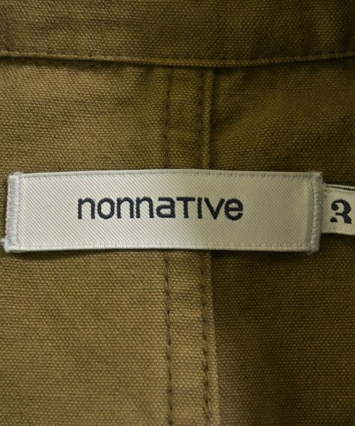 nonnative（ノンネイティブ）カジュアルジャケット カーキ サイズ:3(XL位) メンズ/2200700654062