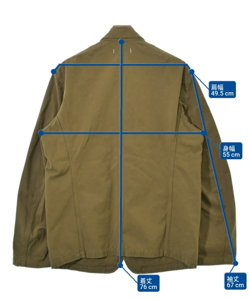 nonnative（ノンネイティブ）カジュアルジャケット カーキ サイズ:3(XL位) メンズ/2200700654062
