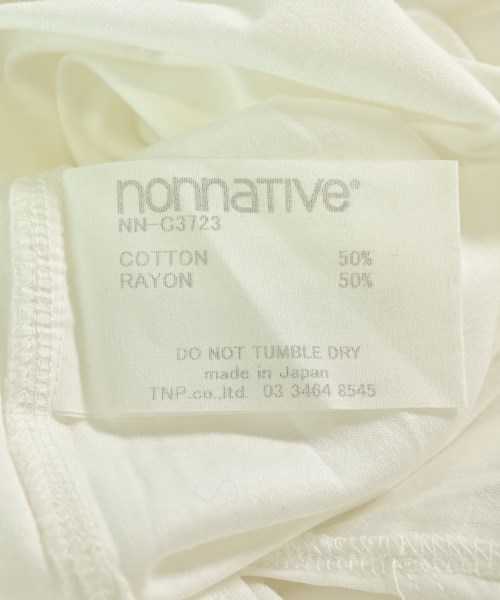 nonnative（ノンネイティブ）Tシャツ・カットソー 白 サイズ:2(L位) メンズ/2200701819255