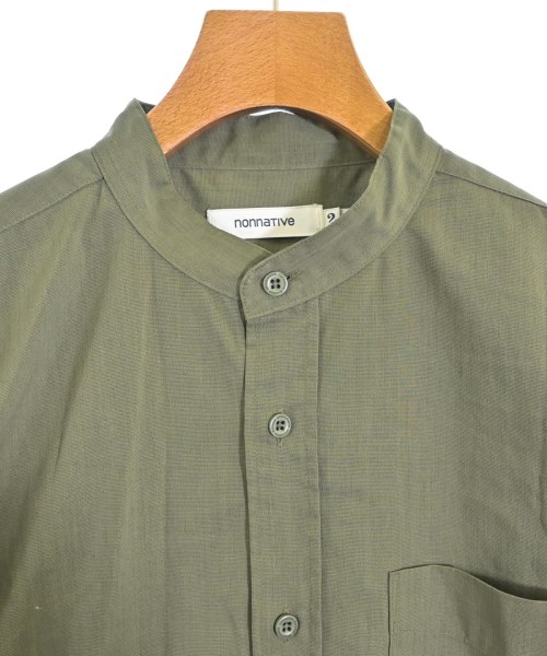 nonnative（ノンネイティブ）カジュアルシャツ カーキ サイズ:2(L位) メンズ/2200650672055