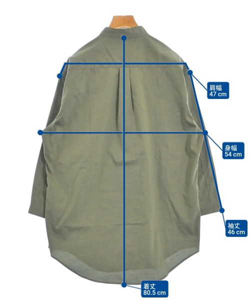 nonnative（ノンネイティブ）カジュアルシャツ カーキ サイズ:2(L位) メンズ/2200650672055