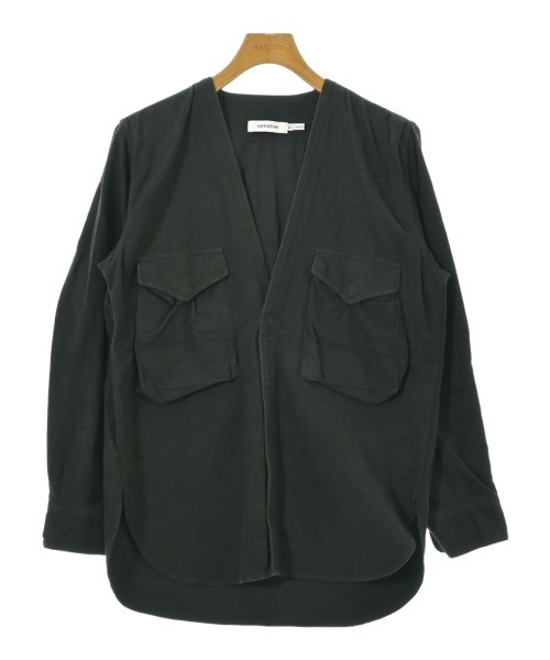 nonnative(ノンネイティヴ)カジュアルシャツ 黒 サイズ:0(XS位)/2200656291014