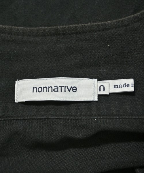 nonnative（ノンネイティブ）カジュアルシャツ 黒 サイズ:0(XS位) メンズ/2200656291014