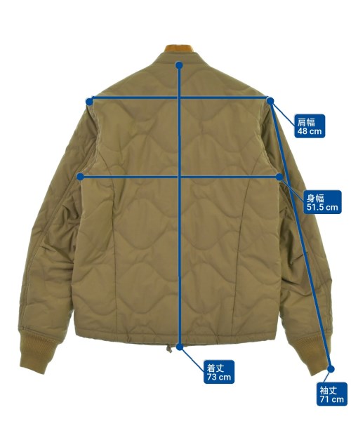 nonnative（ノンネイティブ）ダウンジャケット/ダウンベスト 茶 サイズ:1(M位) メンズ/2200657373016