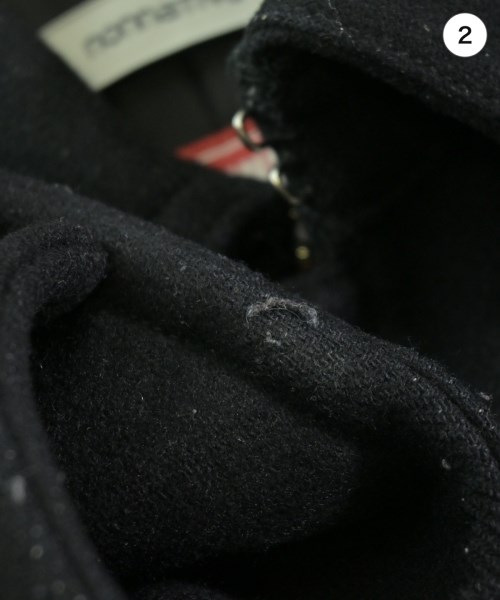 nonnative（ノンネイティブ）ピーコート 黒 サイズ:0(S位) メンズ/2200658199011